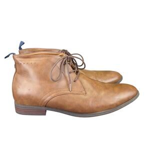 Guess Chukka Boots Morven‎ Brown Leather Men's Size 10.5 Casual